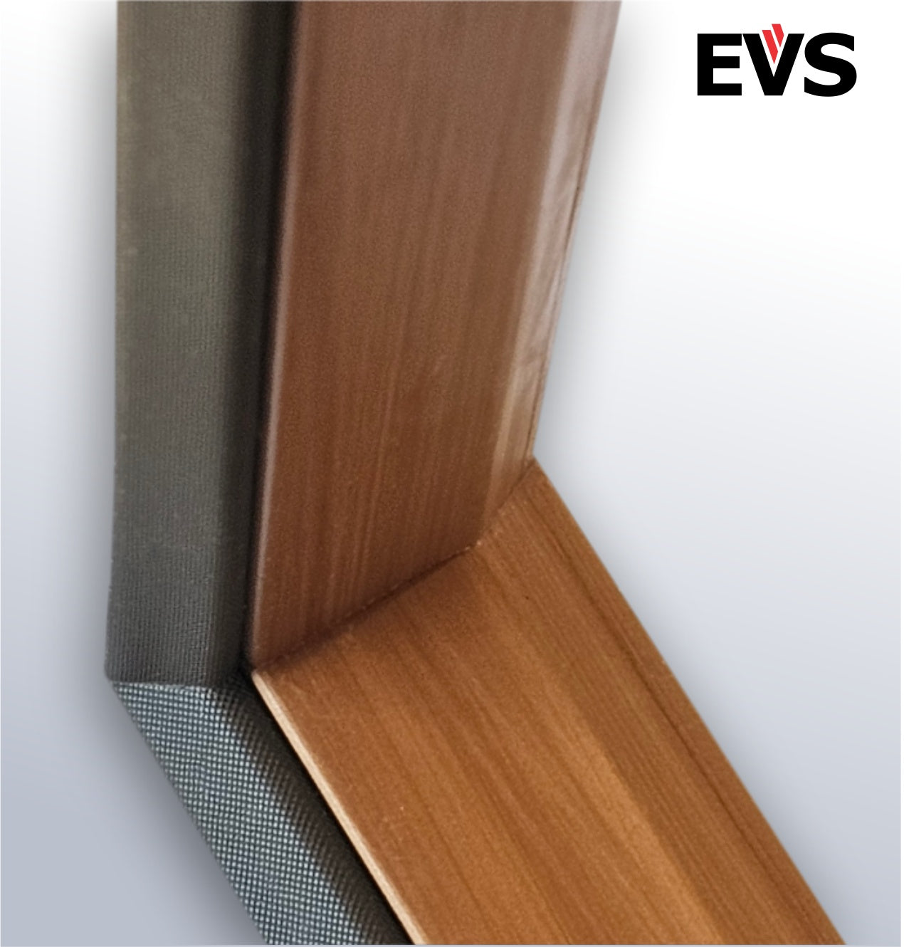 EVS draught stop for timber door surrounds.