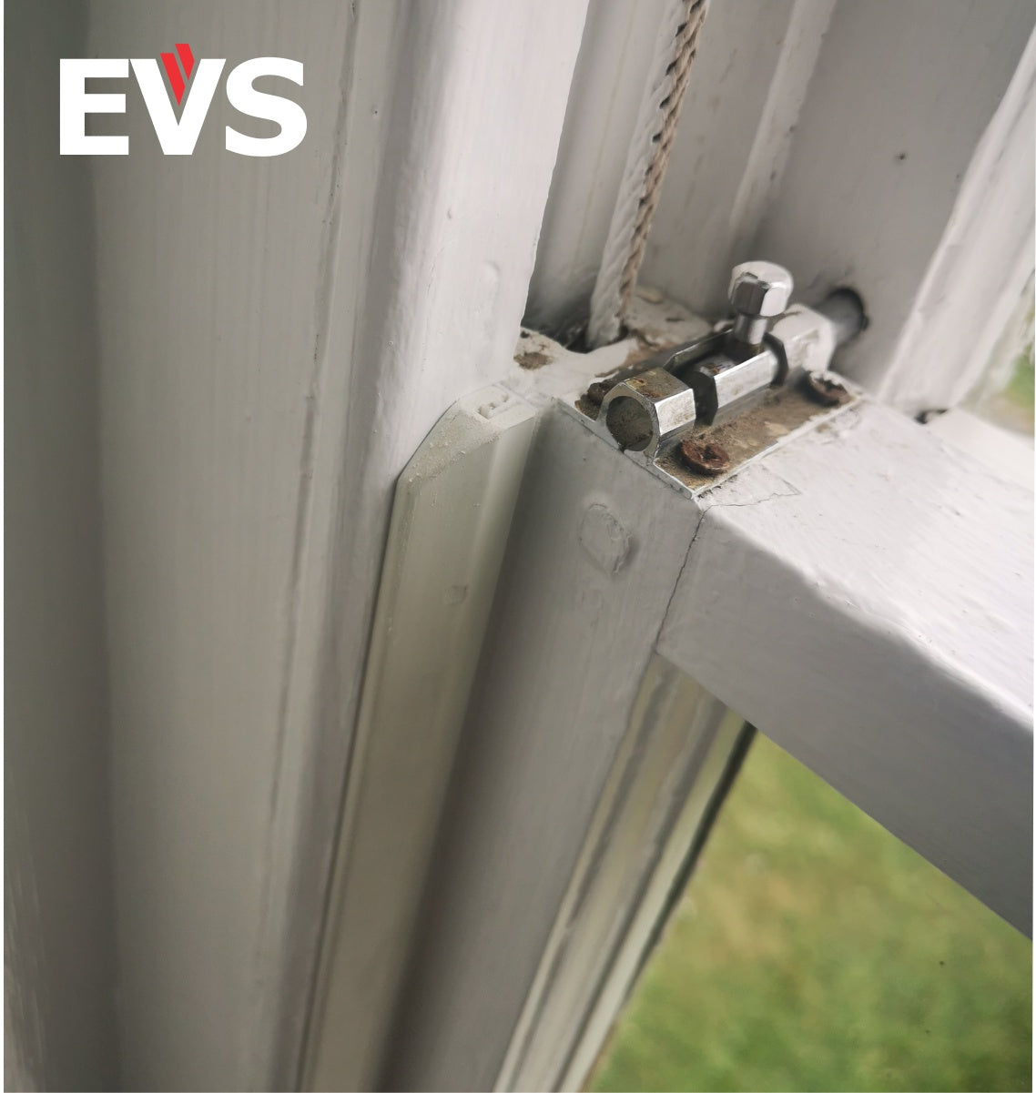EVS Sliding Sash Window draught stops