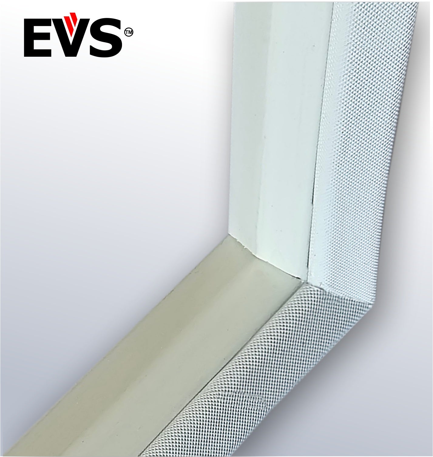 EVS slim-line draught stops for casement windows.